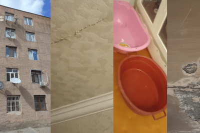 Gəncədə evi su basır, İcra Hakimiyyəti isə SUSUR – İDDİA