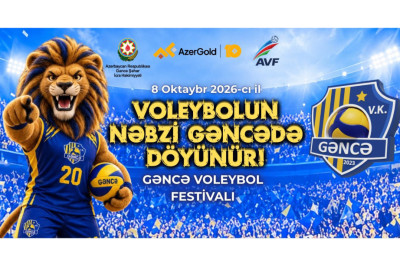 Gəncədə ilk dəfə voleybol festivalı keçiriləcək
