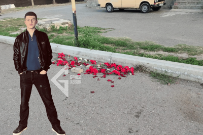Gəncədə yeniyetmənin bıçaqlandığı yerə güllər düzülür…
