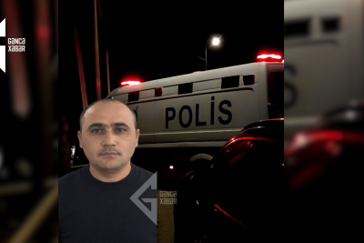 Gəncədə oğlunu öldürməkdə şübhəli bilinən kişi TUTULUB