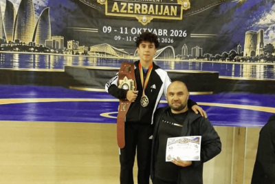 Gəncəli güləşçi beynəlxalq turnirdə UĞUR QAZANIB