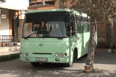 Gəncədən kəndlərə gedən avtobuslar nə vaxt yenilənəcək?