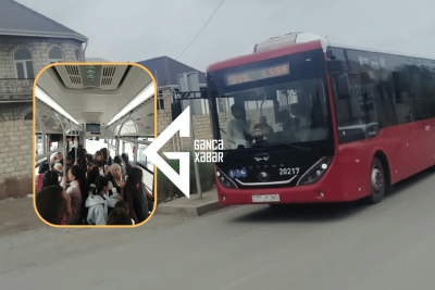 Gəncəlilər 18 nömrəli avtobus xəttindən NARAZIDIR